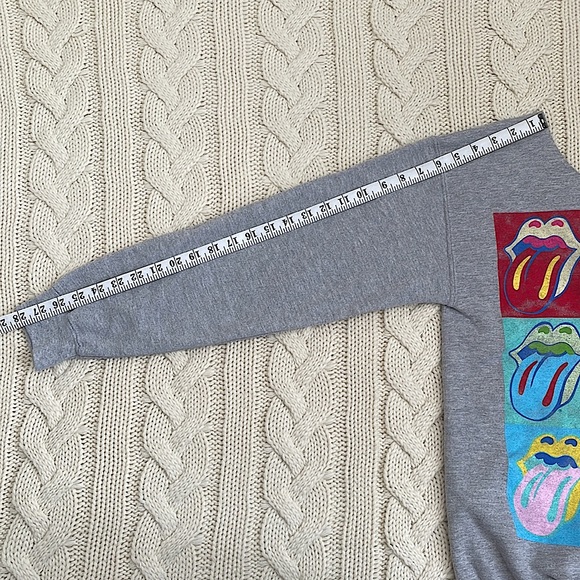 The Rolling Stones Pop Art Graphic Sweatshirt - Picture 6 of 6
